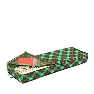 Honey-Can-Do Plaid Gift Wrap Organizer